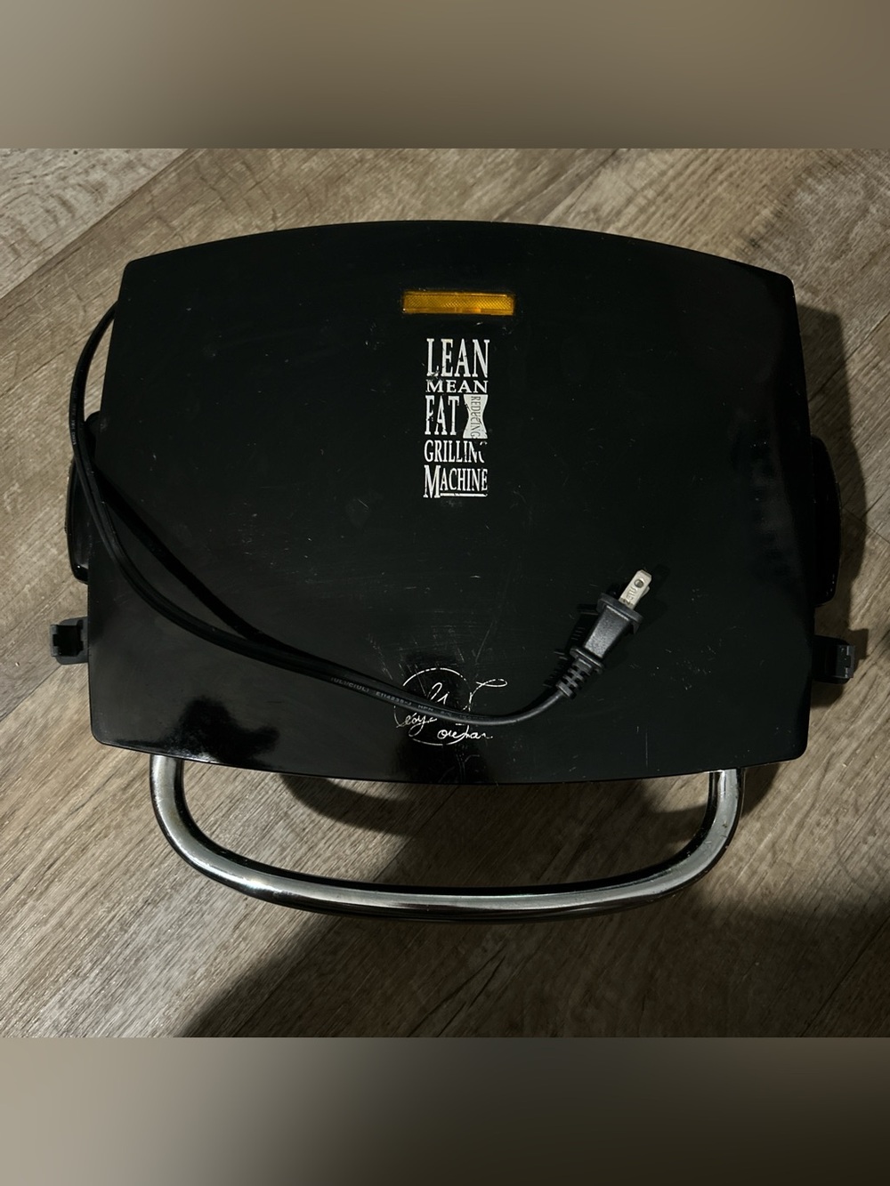 Lean Mean Fat Grilling Machine Electric Grill - Black